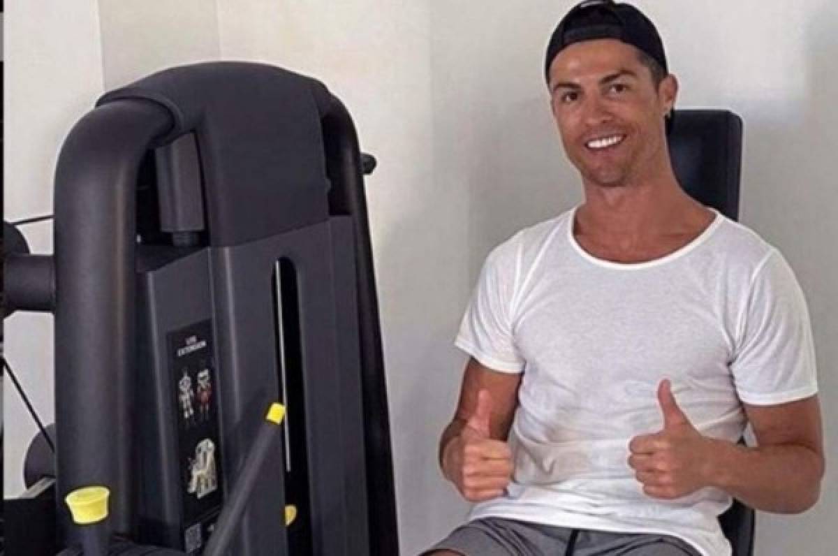 Cristiano Ronaldo presume de su increíble físico pese a estar en cuarentena por el coronavirus