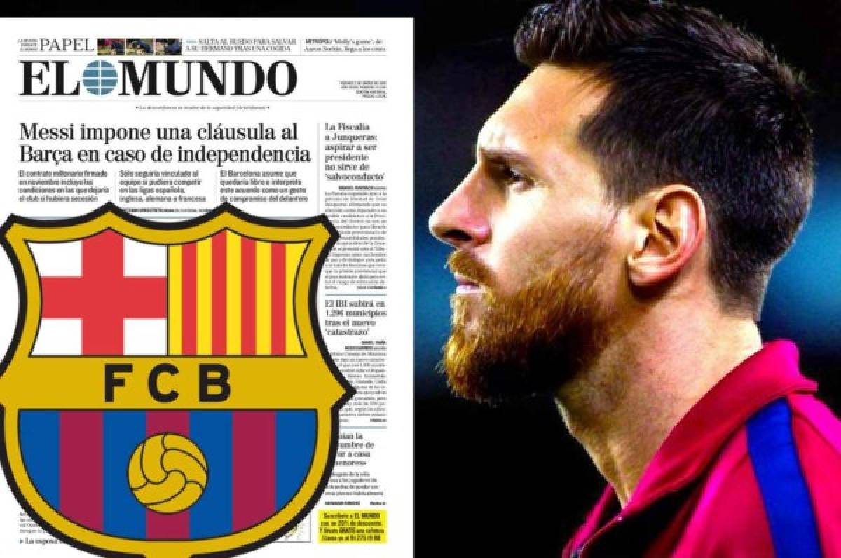 ¡ALERTA! La cláusula que impone Messi al Barcelona en caso de independencia