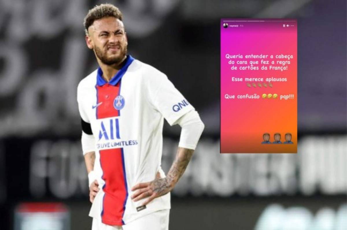 Neymar explota contra el fútbol francés tras ser suspendido de la final de Copa: 'Ya es algo personal'
