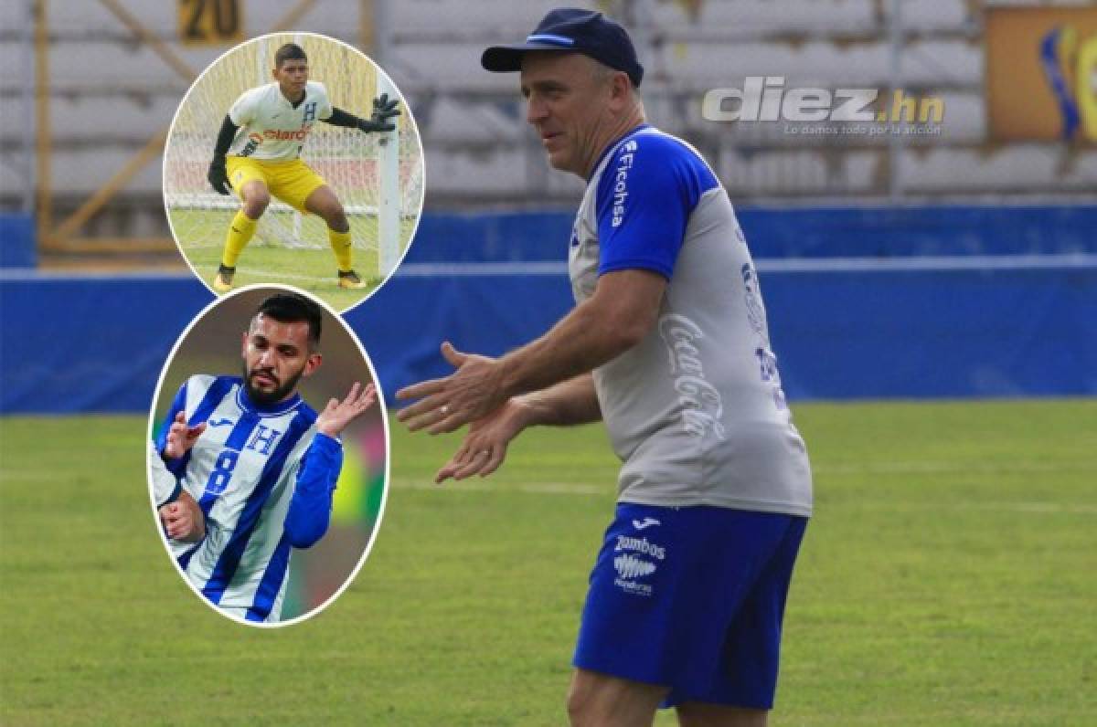 Sub-23 Honduras: Coito habla de jugadores sin ritmo, Jorge Álvarez y debate de la portería