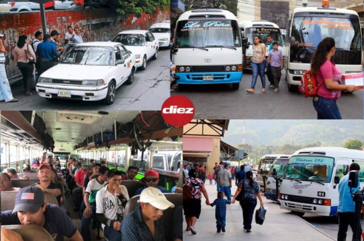 Así serán los requisitos y obligaciones para que el transporte opere al 100% en Honduras