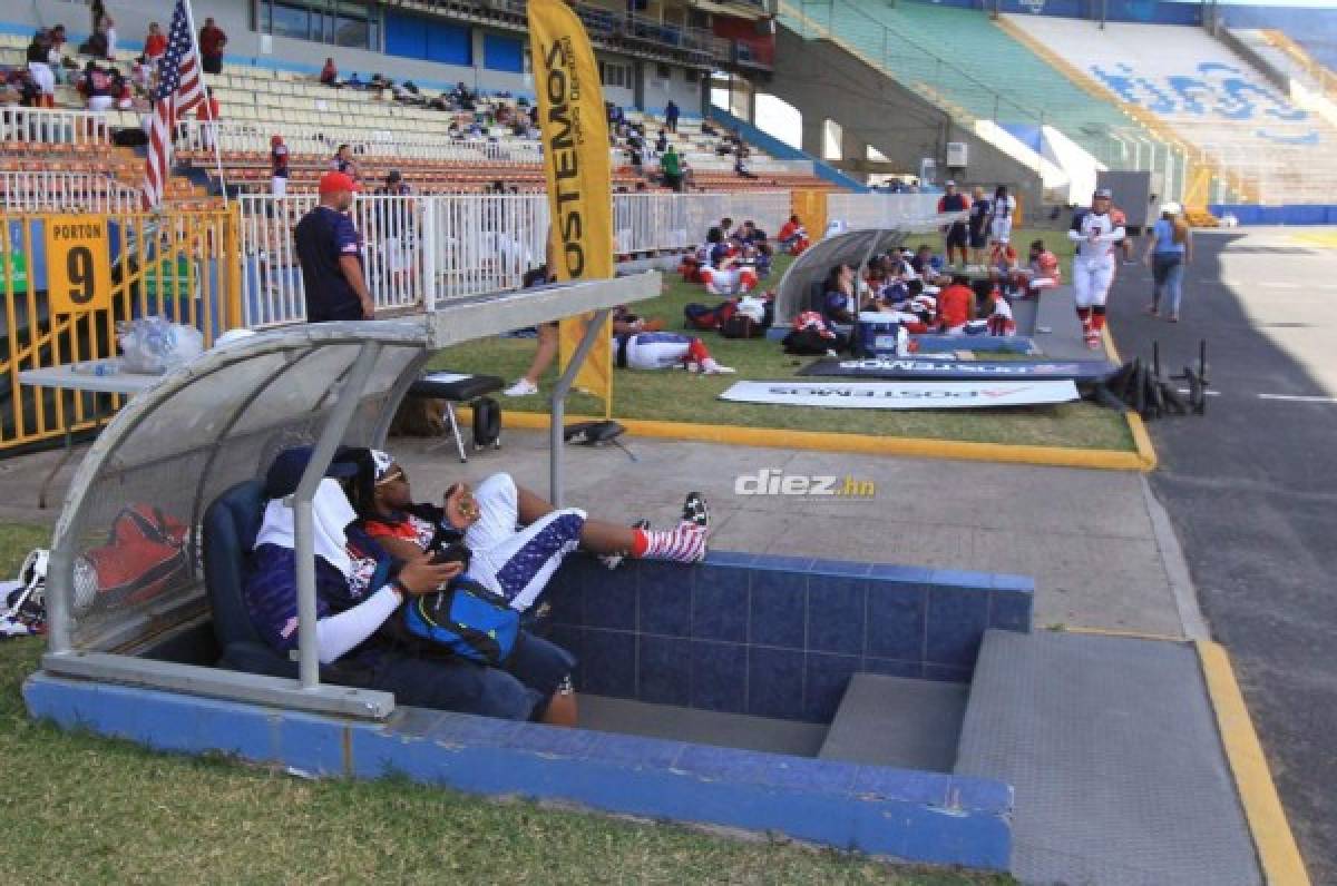 El estadio Nacional de Tegucigalpa se convirtió en campo de fútbol americano