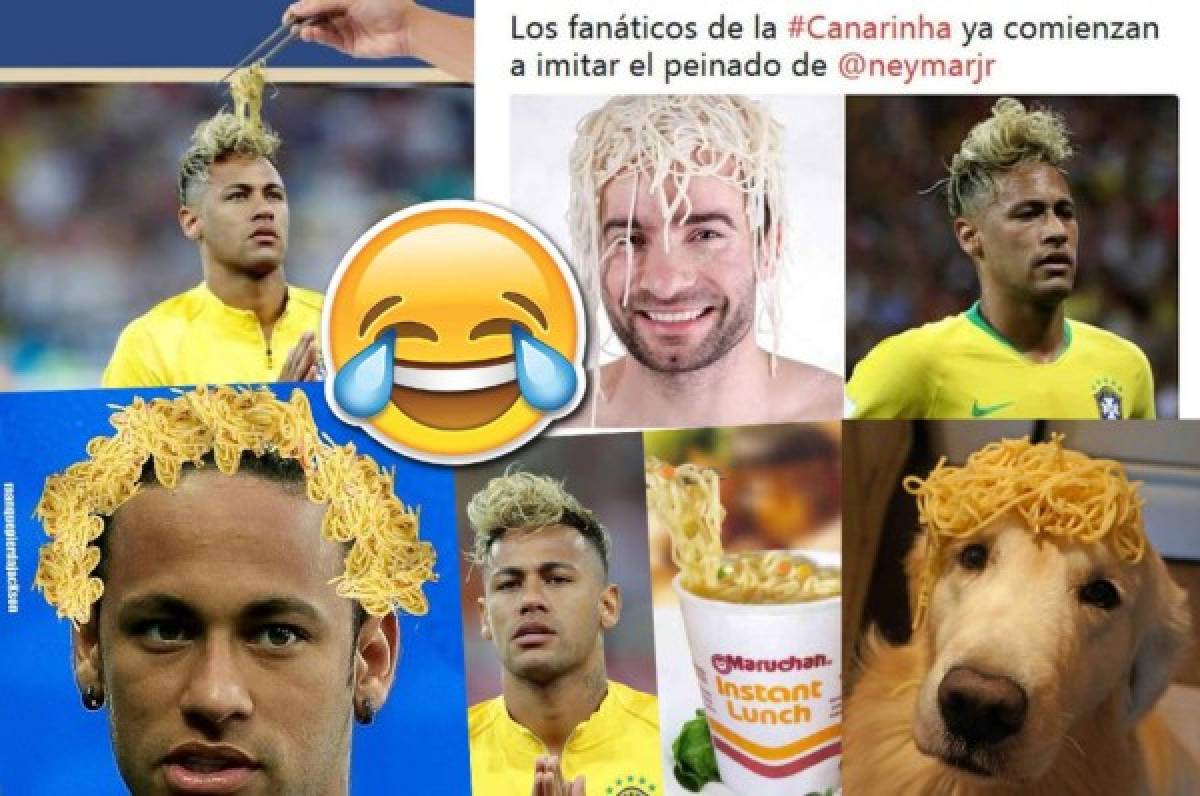 ¡Qué memes! Se burlan del nuevo peinado de Neymar en las redes sociales