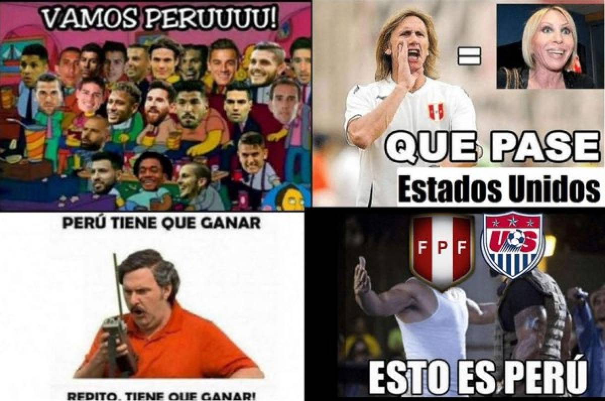 Los memes que dejó el empate agónico de Perú ante Estados Unidos