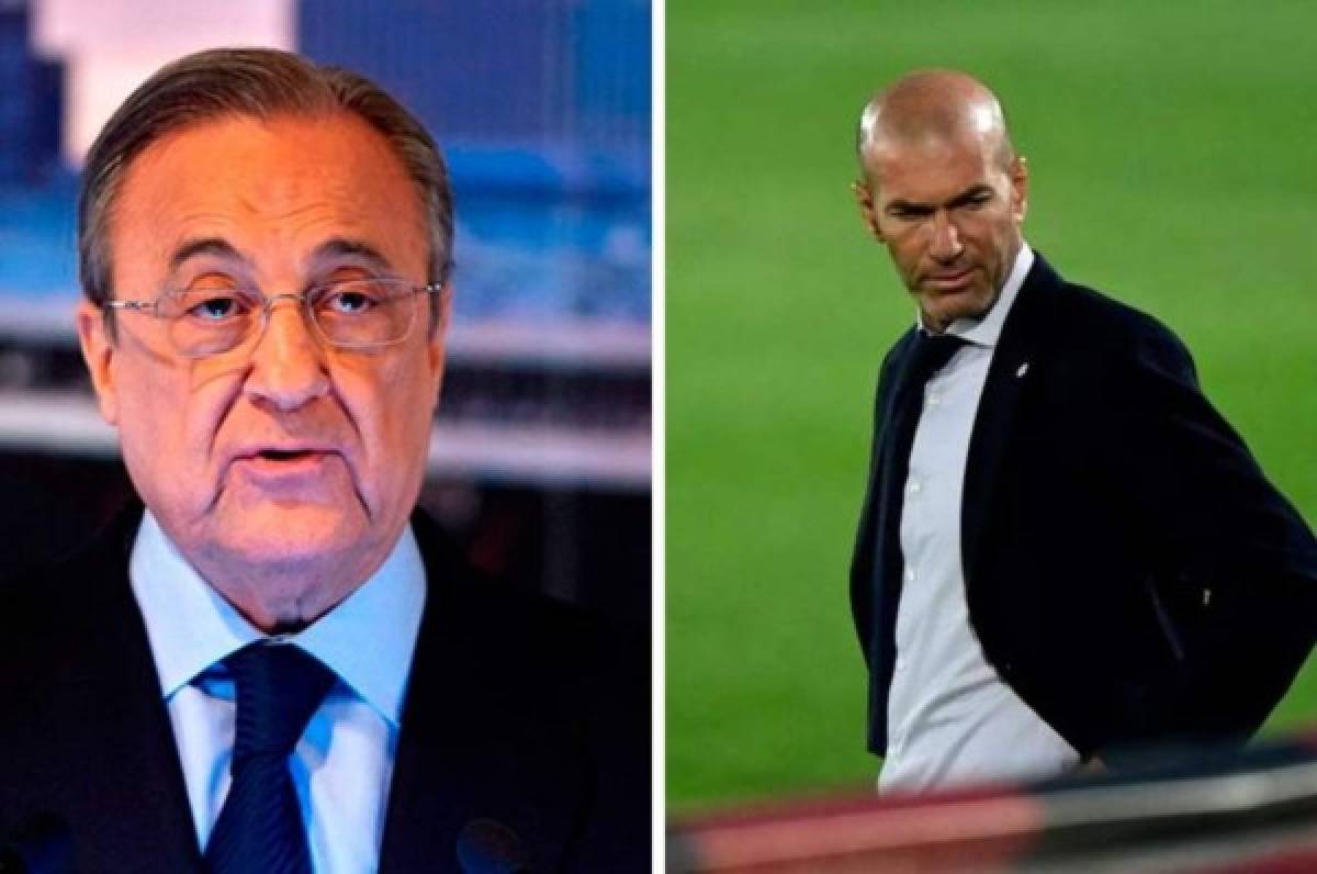 Real Madrid: Florentino Pérez ya analiza despedir a Zidane en los próximos días, según Sport