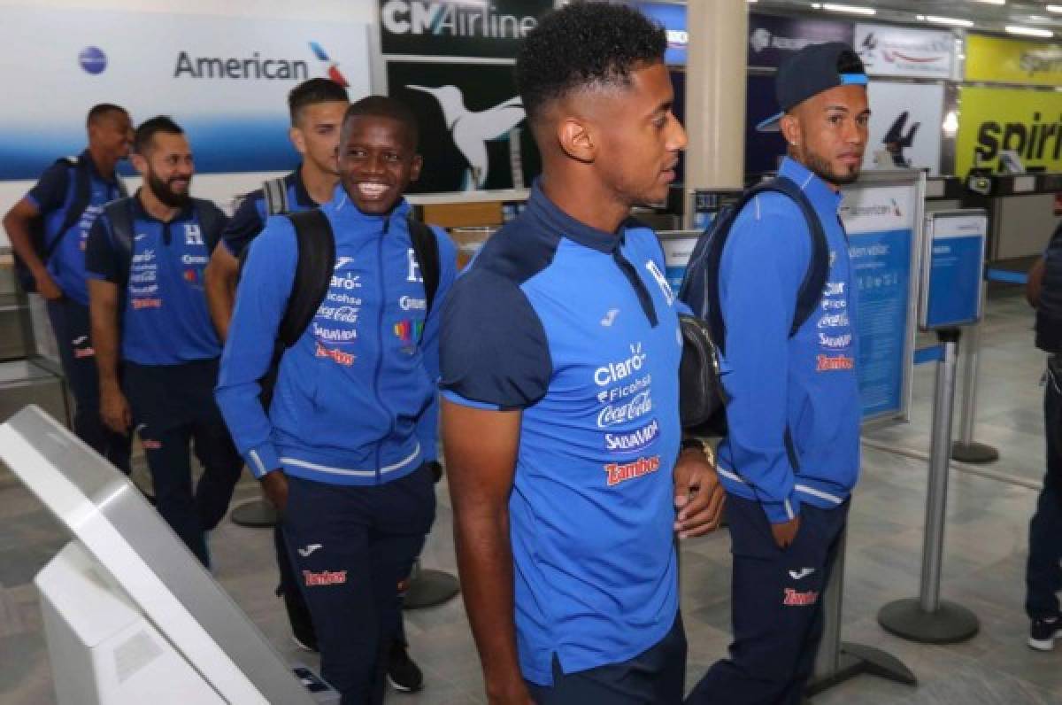 La Selección de Honduras se fue motivada a su 'batalla de la Trinidad'