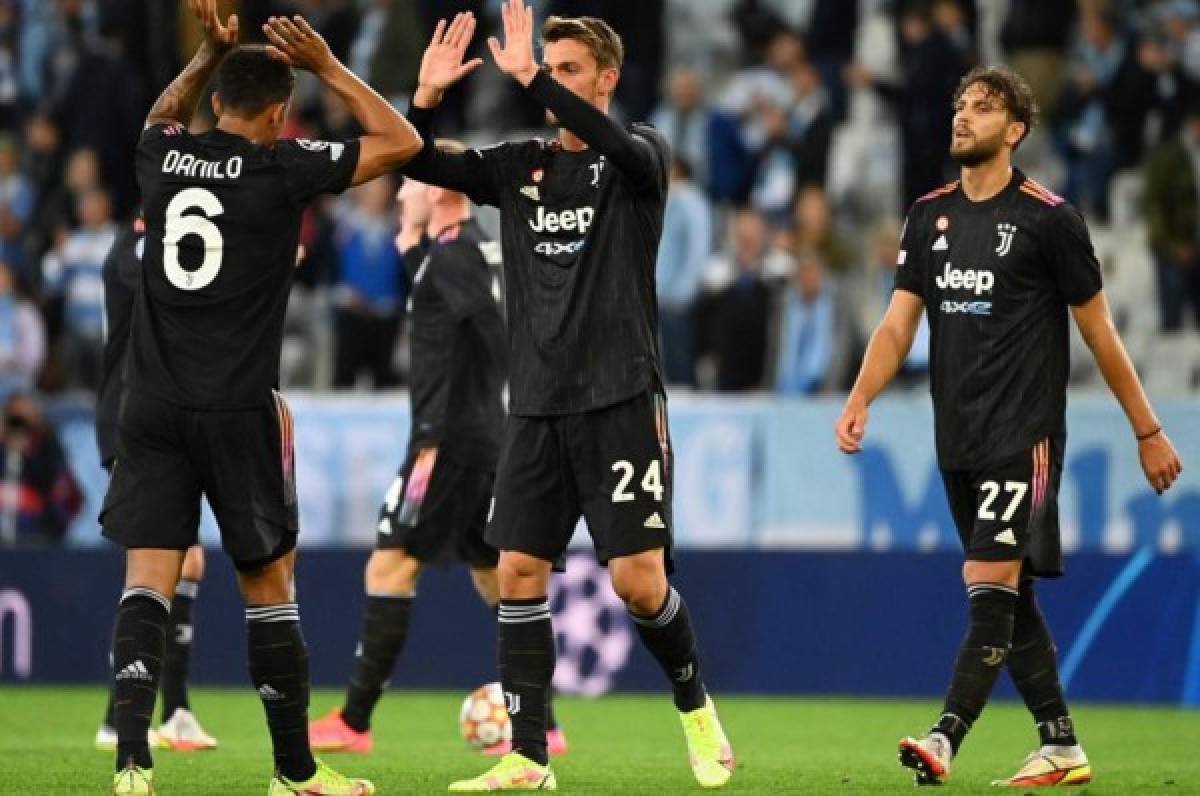 La Juventus vuelve a sonreír en Champions y golea sin problemas al Malmö de Suecia