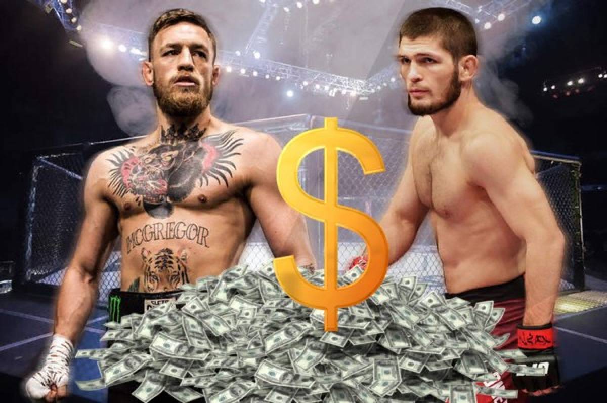 La millonaria suma de dinero que se embolzó McGregor tras la pelea frente a Khabib