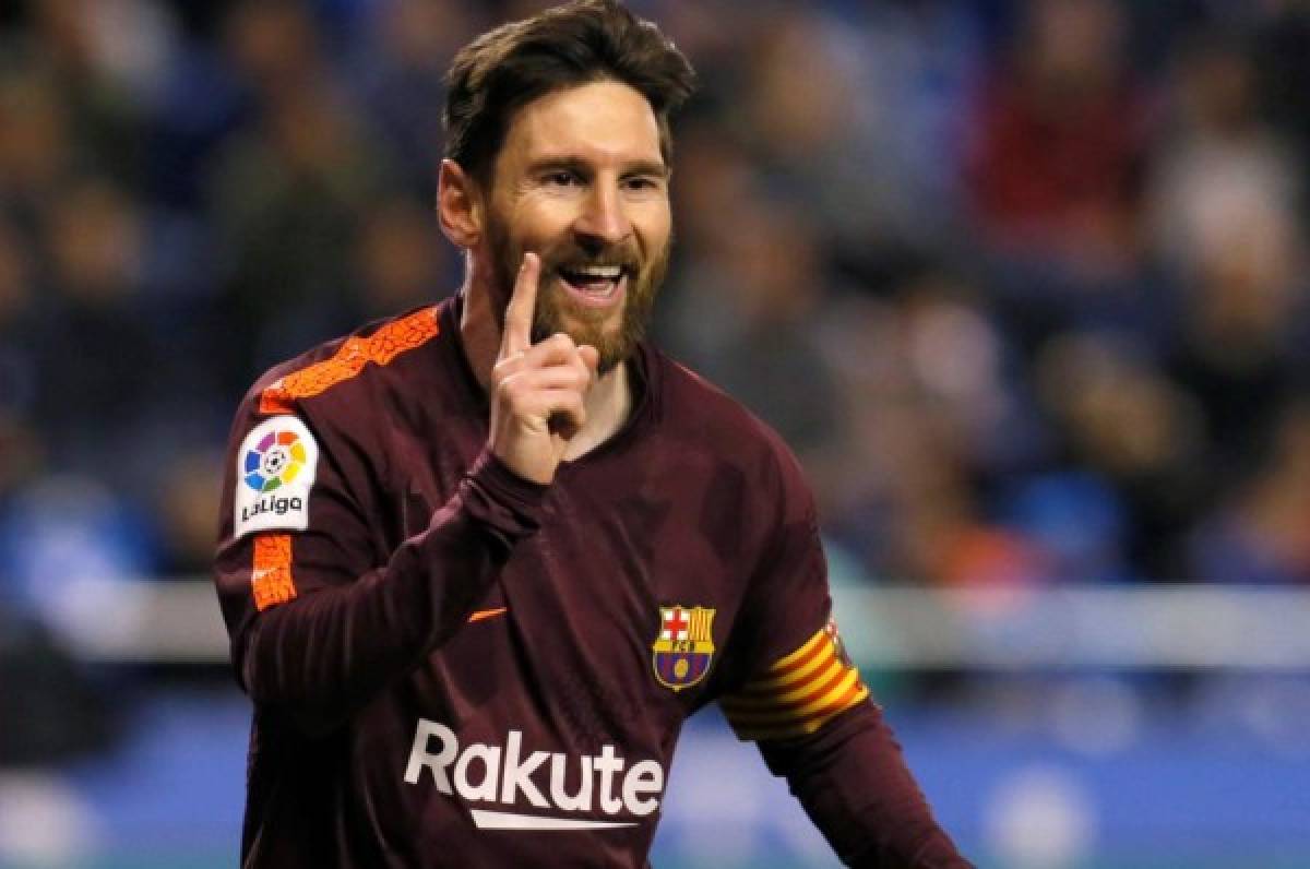 Lionel Messi situado como líder de la Bota de Oro 2018