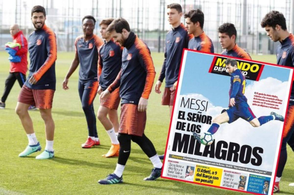 Como un milagro miran en Barcelona la rápida recuperación de Leo Messi