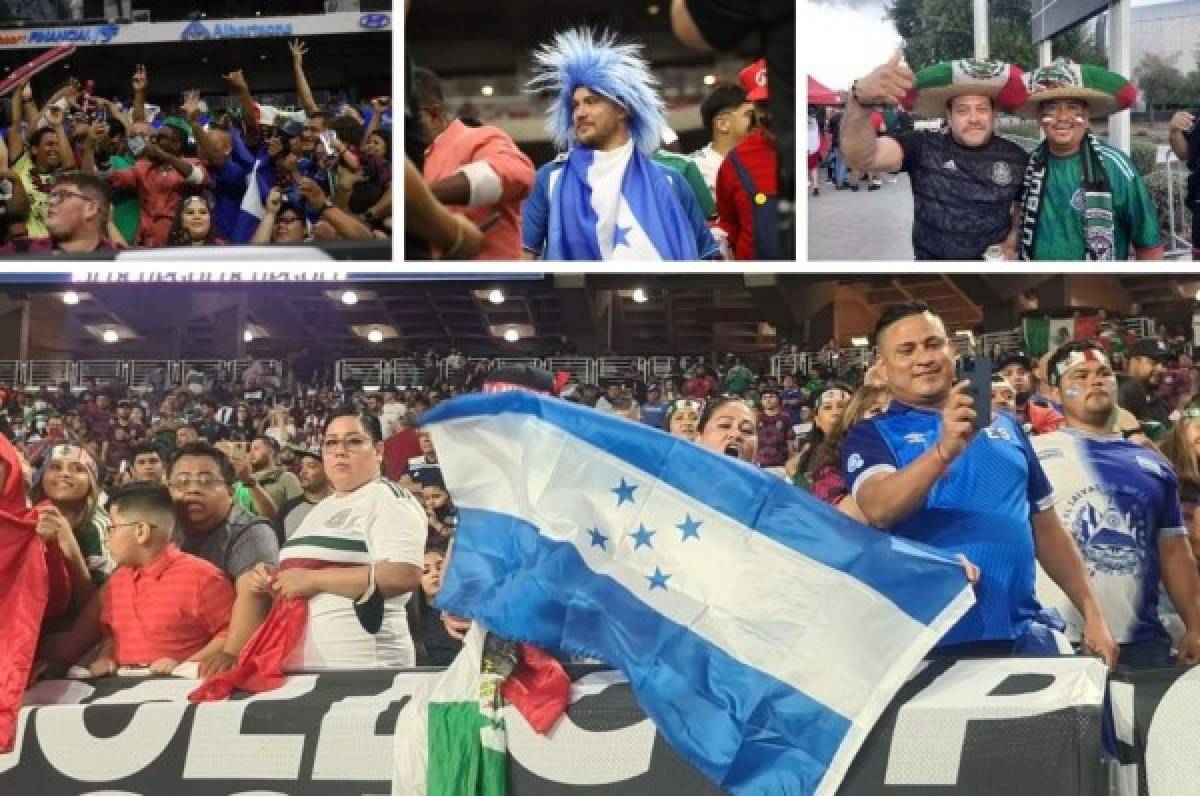 La hondureña que lloró con el himno: El espectacular ambiente en el State Farm Stadium de Arizona