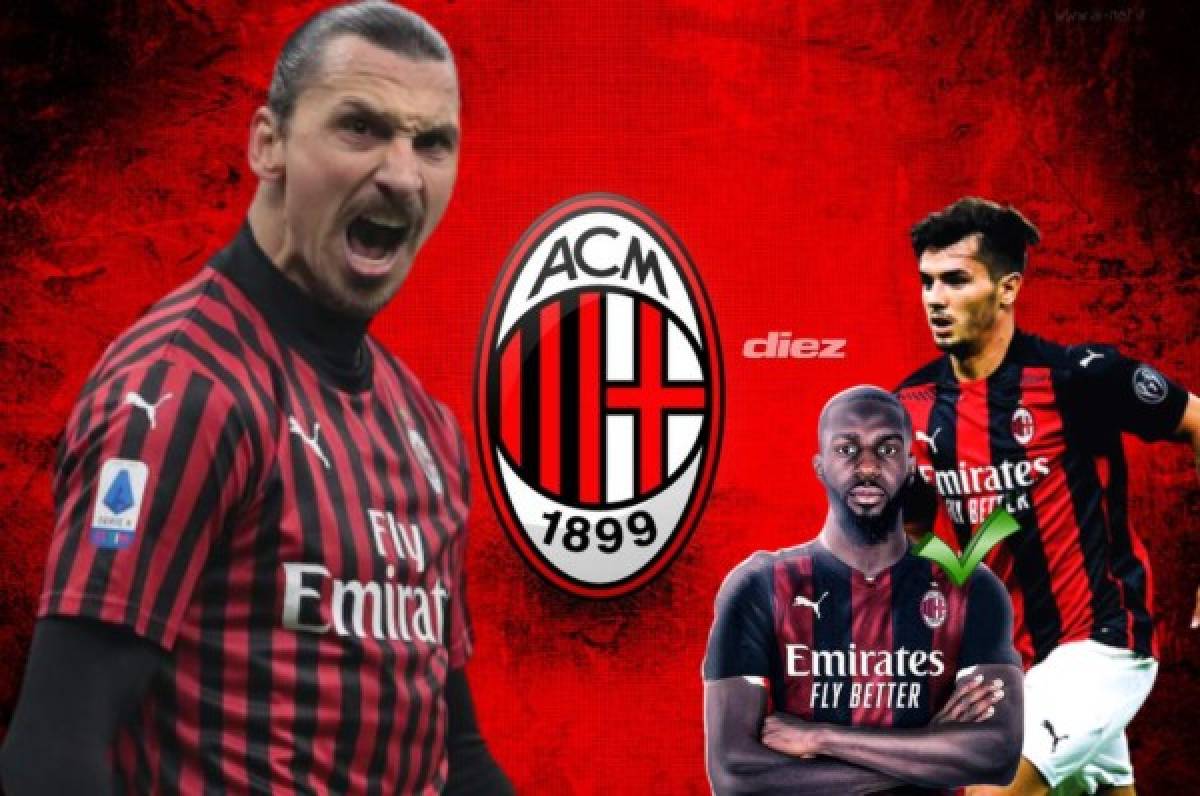 Con los fichajes: Así sería el equipazo del AC Milan en la temporada 2020/21 para volver a la Champions