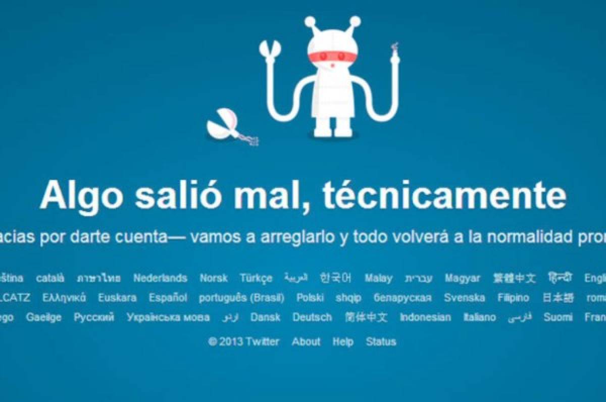 Twitter se cae a nivel mundial, la red social investiga las fallas