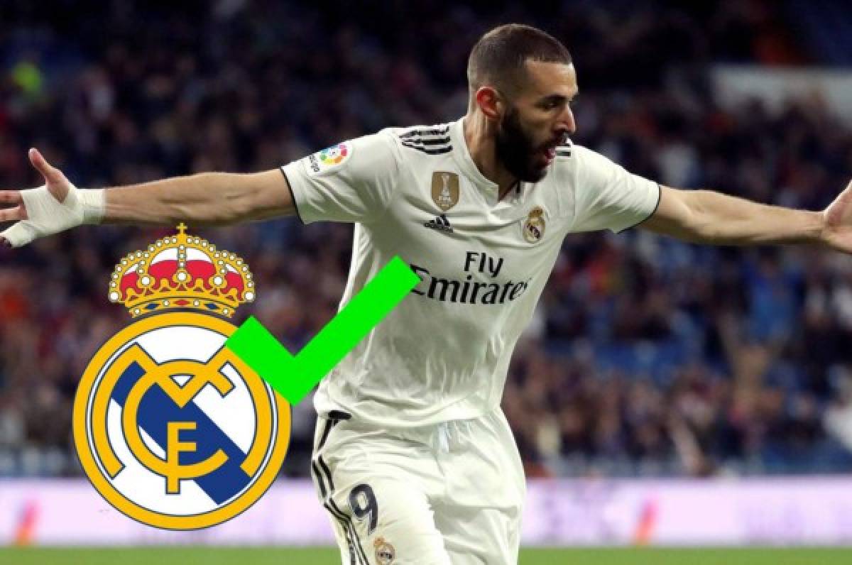 Confirmado: Benzema no se irá del Real Madrid la próxima temporada