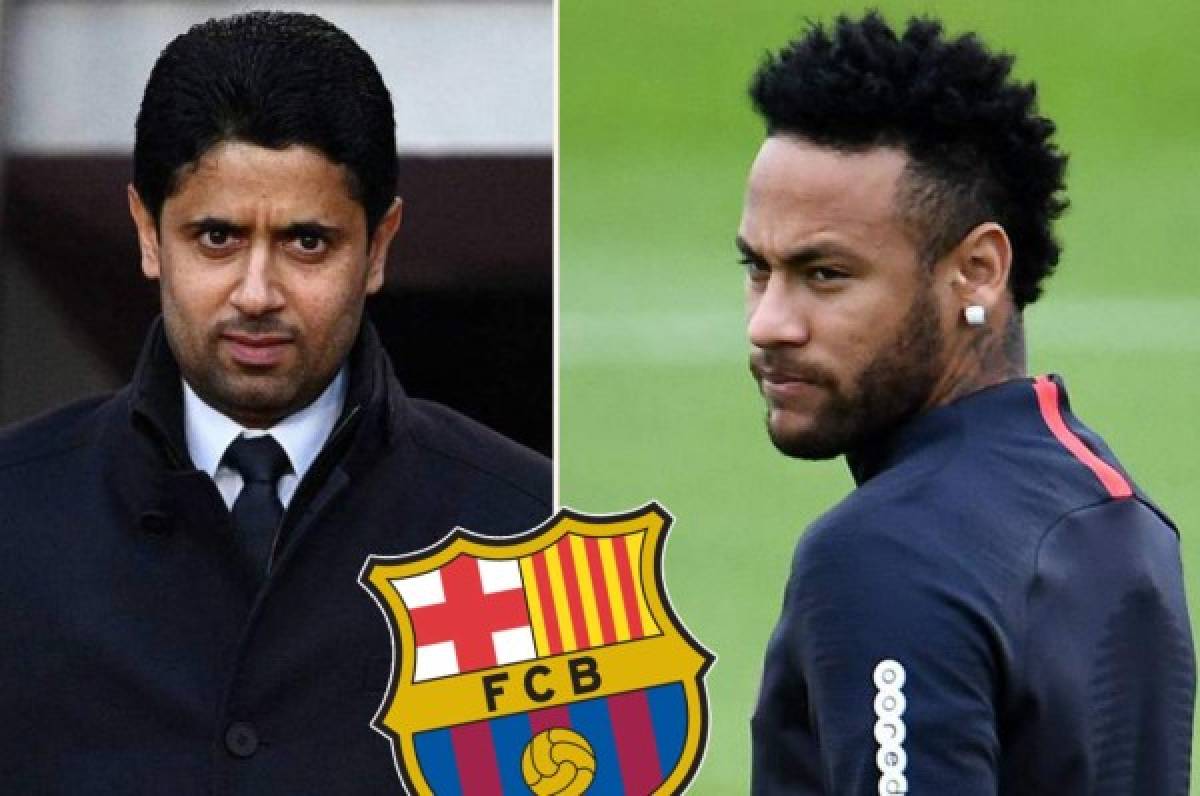 Tensión: ¡Nasser Al-Khelaïfi, presente en la reunión con el Barcelona por Neymar!