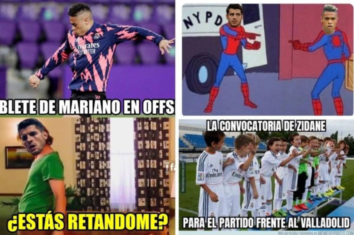 Memes: Mariano y los suplentes del Real Madrid, protagonistas tras el gane ante Valladolid