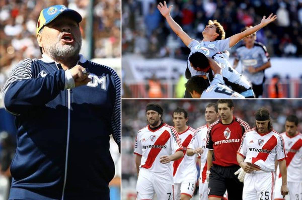 Lo que hizo Diego Maradona el día que River Plate se fue al descenso: ''Me quedé impactado...''