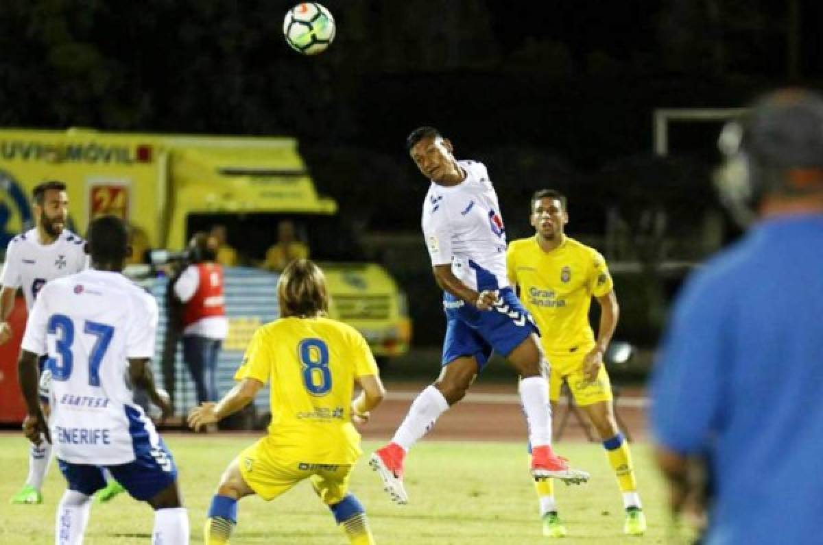 Bryan Acosta fue protagonista en triunfo del Tenerife en la Copa del Rey