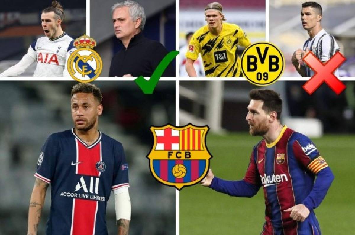 Mercado de fichajes: El bombazo de Messi y Neymar, Mourinho vuelve a Italia y CR7 es noticia