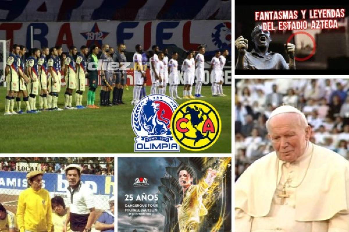 Michael Jackson, niño fantasma y el Papa: los secretos del Azteca, estadio donde Olimpia buscará una épica remontada ante el América