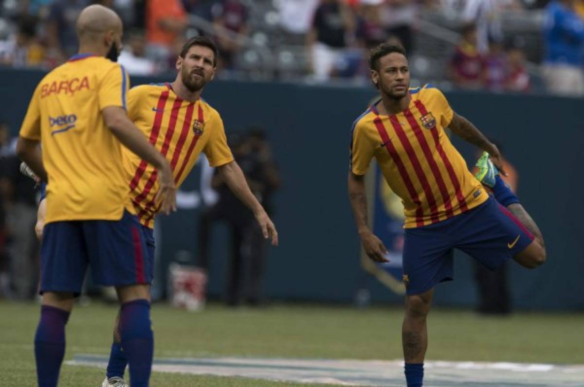 Pesimismo en vestuario del Barcelona por posible salida de Neymar