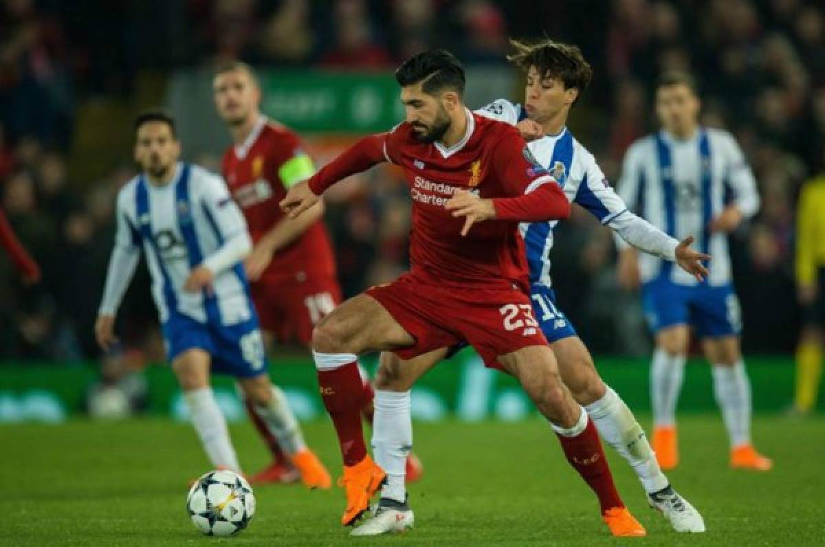 Liverpool cumple con el trámite ante el Porto y avanza a los cuartos de la Champions