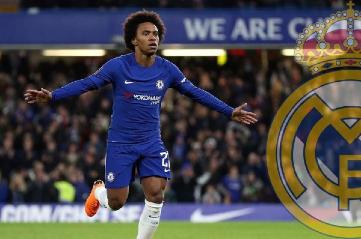 Willian ha sido ofrecido al Real Madrid pero lo rechazaron