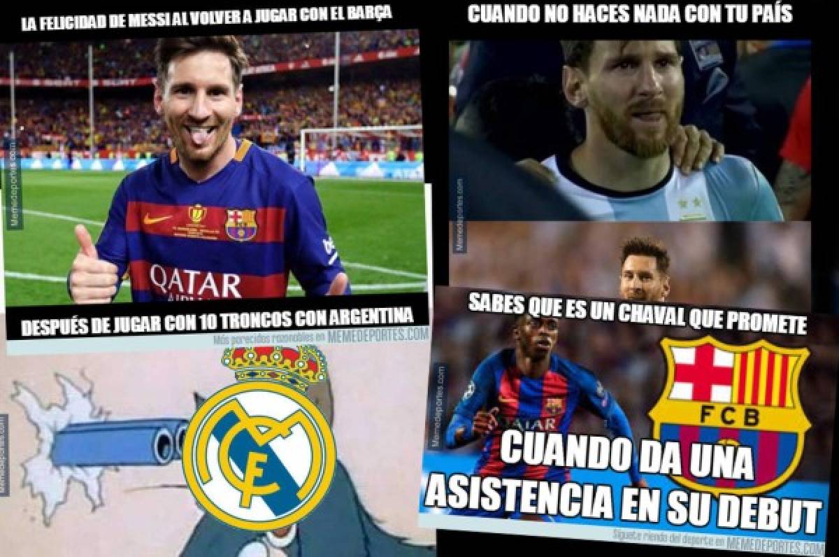 Real Madrid sale 'bailando' en los memes del Barcelona-Espanyol