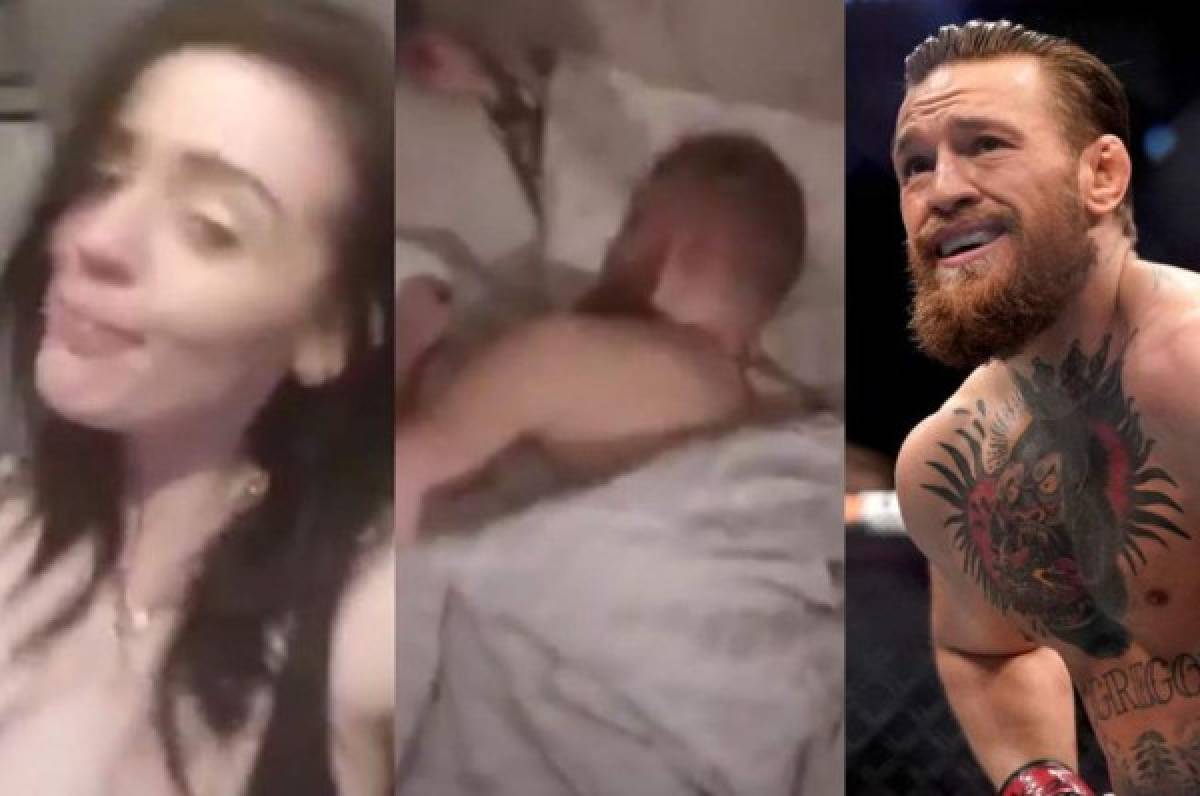 El escándalo de McGregor, grabado en la cama con una mujer que no es su esposa