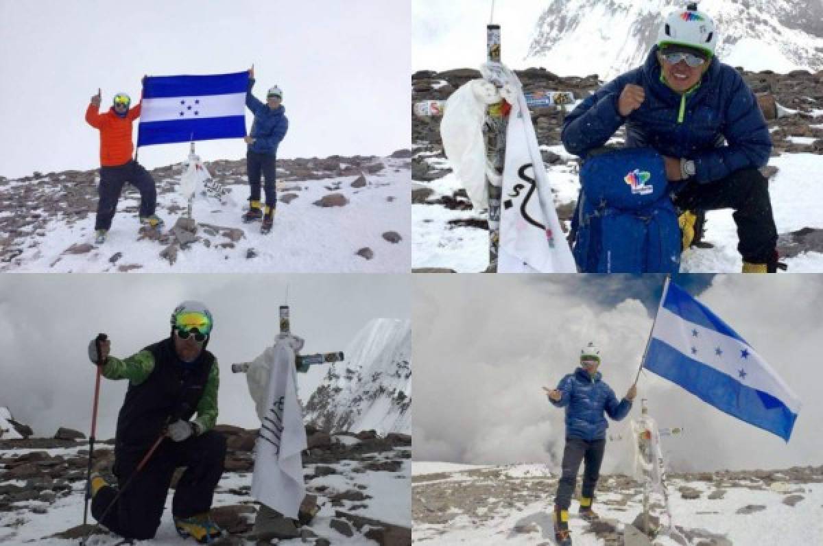 Histórico: ¡Catrachos conquistaron el Aconcagua!