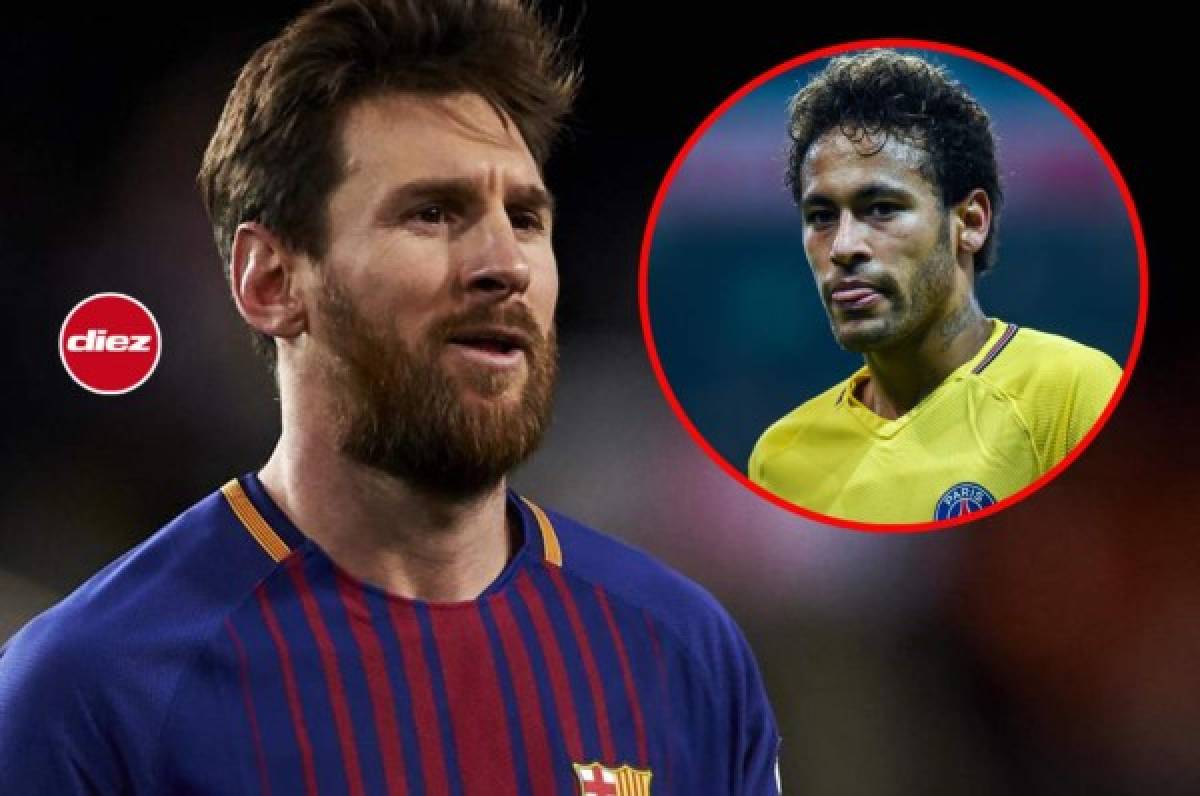 BOMBA: El recadito de Messi a Neymar si el PSG elimina al Madrid en Champions