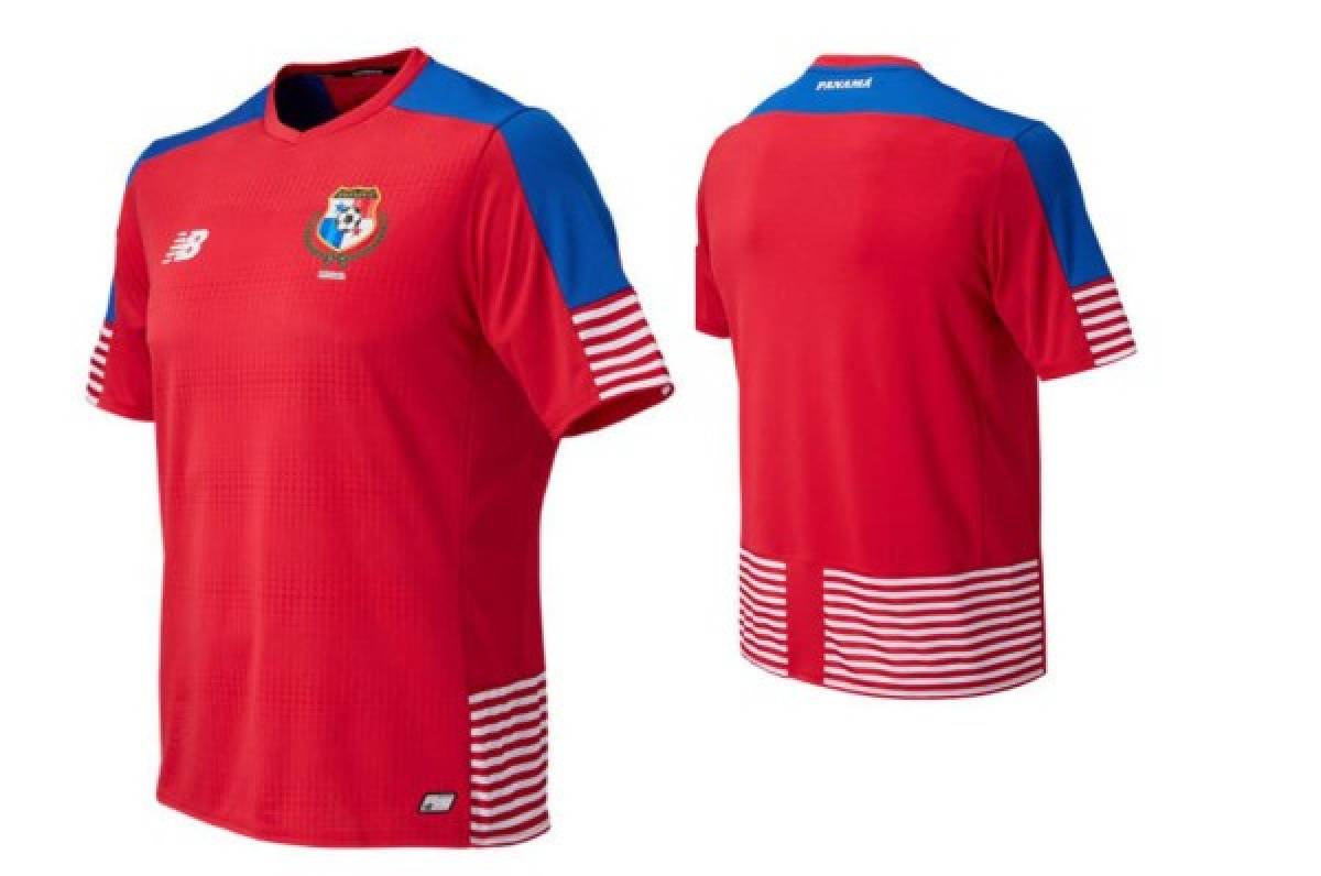 Las camisas que utilizarán las selecciones en la Copa Centroamericana