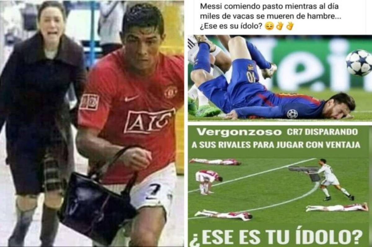 ¿Ese es tu ídolo? La nueva tendencia en memes que deja como víctimas a Cristiano Ronaldo y Messi  