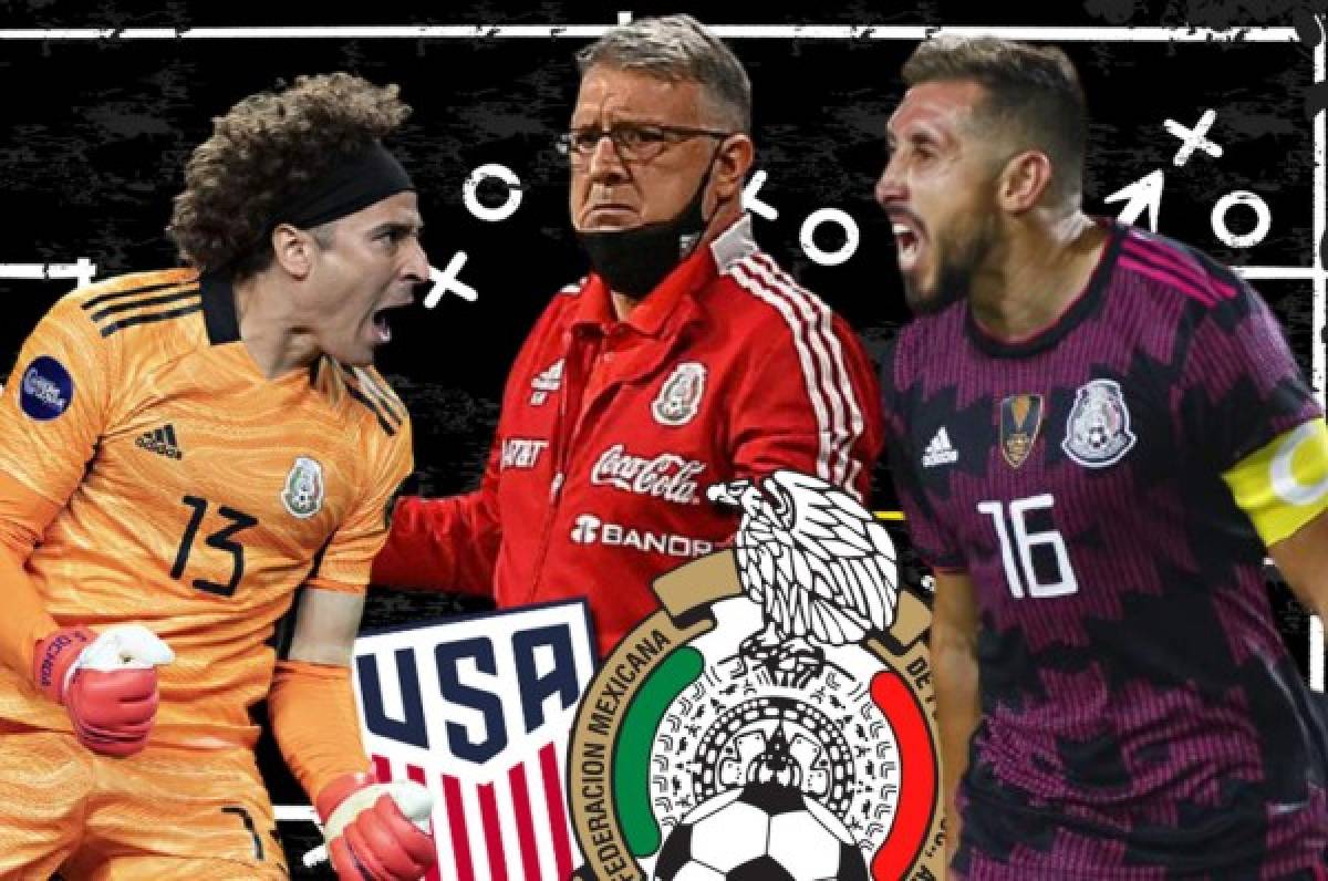 Con el mejor tridente de Concacaf: el 11 de México para su revancha ante Estados Unidos por las Eliminatorias