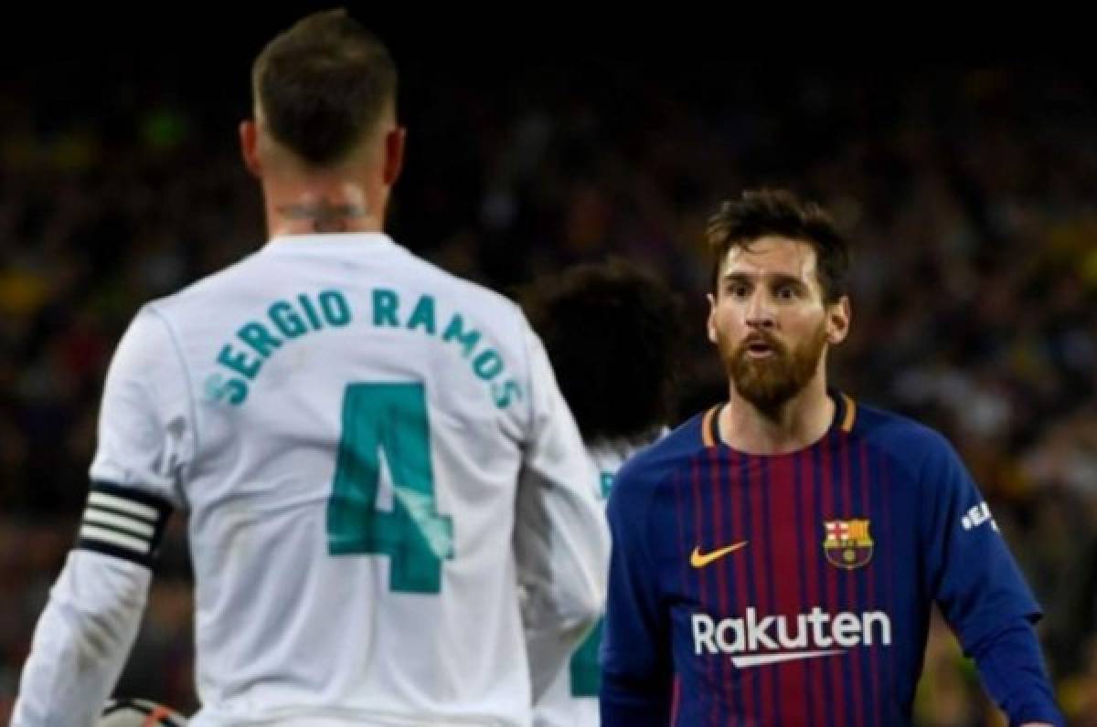 Ramos: ''Messi metió presión al árbitro para que pitara de otra manera''