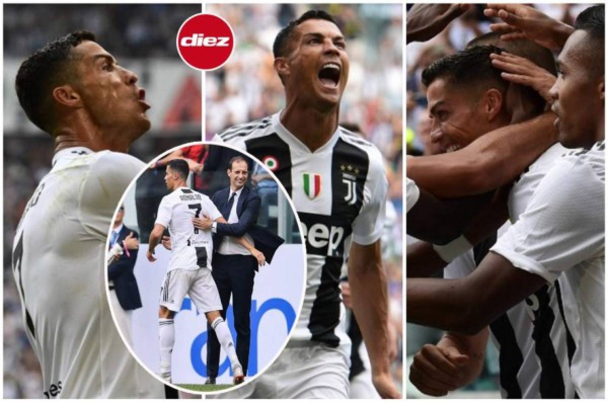 En fotos: La locura se apodera de Cristiano Ronaldo y así lució su novia