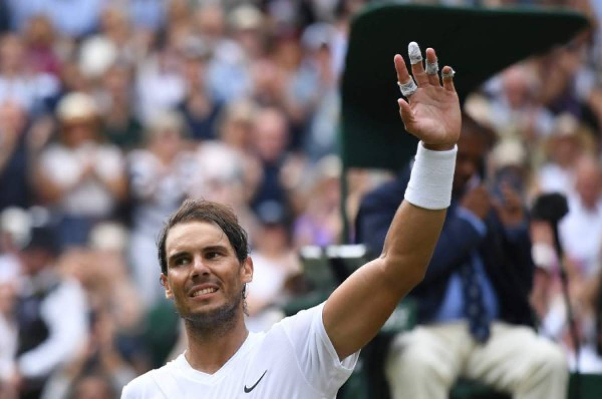 Rafael Nadal elimina a Joao Sousa y se clasifica a cuartos de Wimbledon