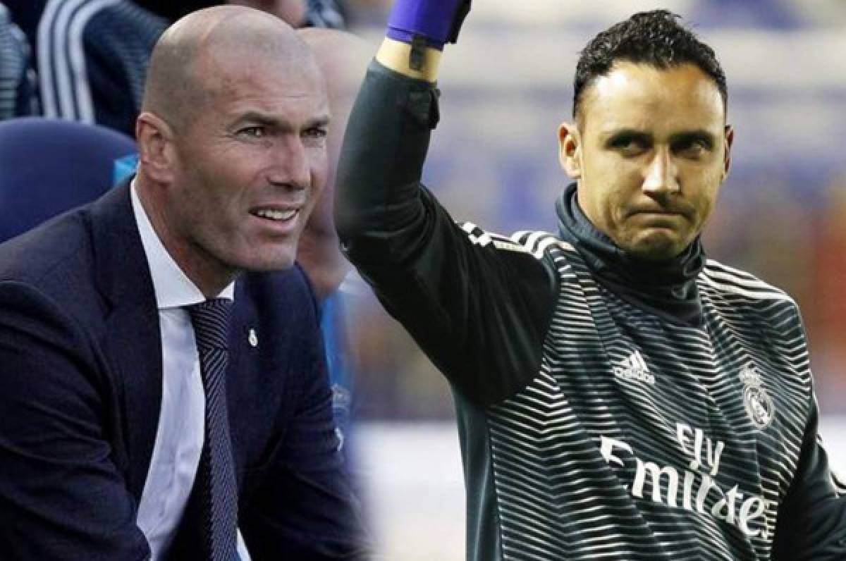Polémica: Zidane elige al portero para reemplazar a Navas y el Madrid quiere a otro