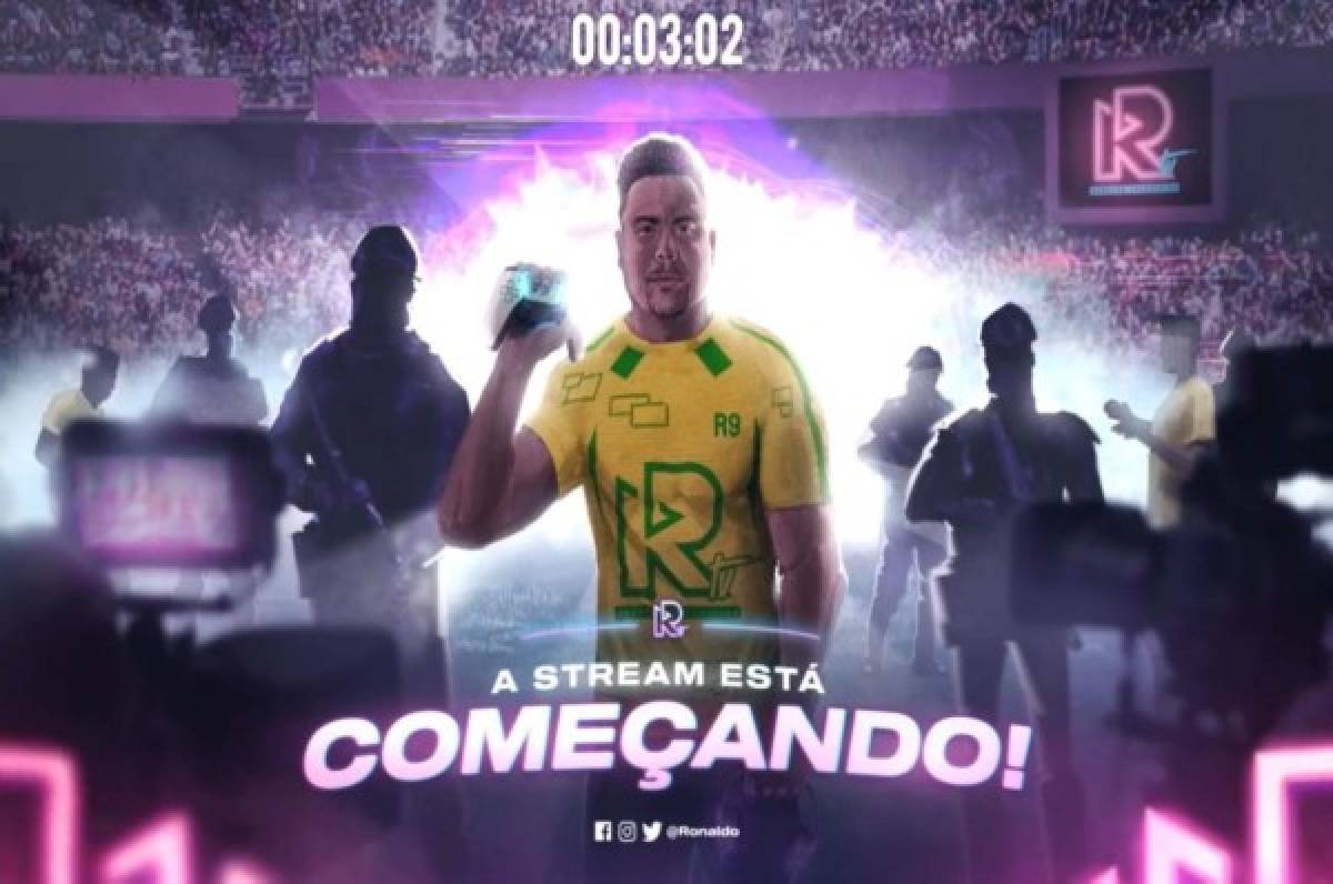 Ronaldo, El Fenómeno, abrió un canal de Twitch donde presume sus habilidades en Call of Duty: Warzone