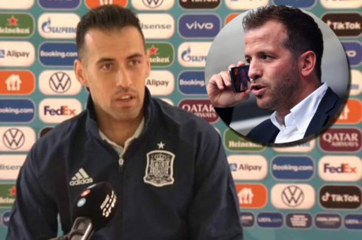 Busquets le responde a Van der Vaart y lo pone en su sitio: ''Es lamentable, él solo que ha quedado retratado''