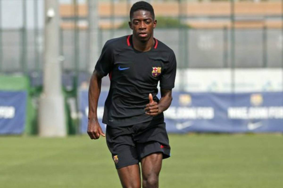 Dembélé entra en la convocotoria y apunta para el derbi de Barcelona