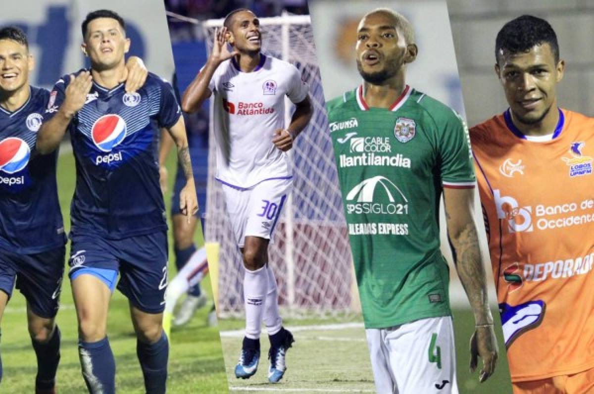 Los cuatro partidos que restan de la Pentagonal del Apertura-2019 en Honduras