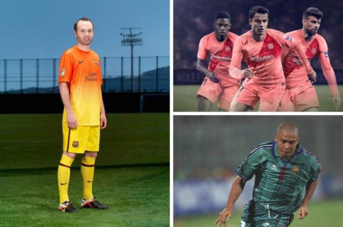 Top: Las camisetas con diseños más impactantes del Barcelona en la historia