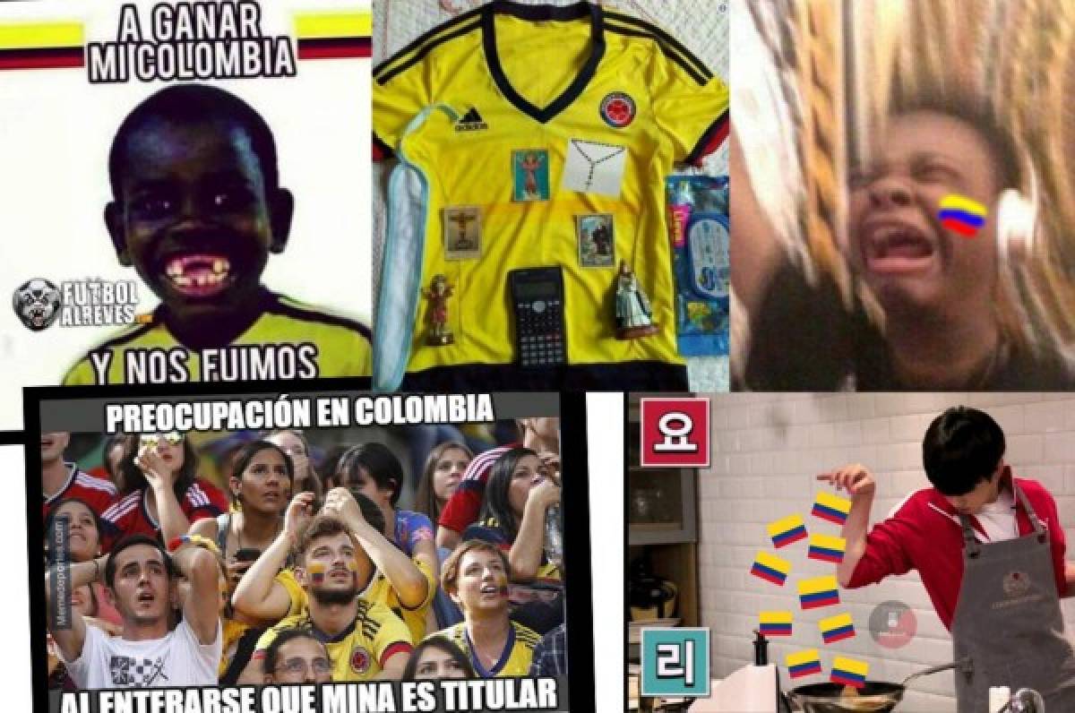 Colombia golea a Polonia y las redes sociales se inundan de memes