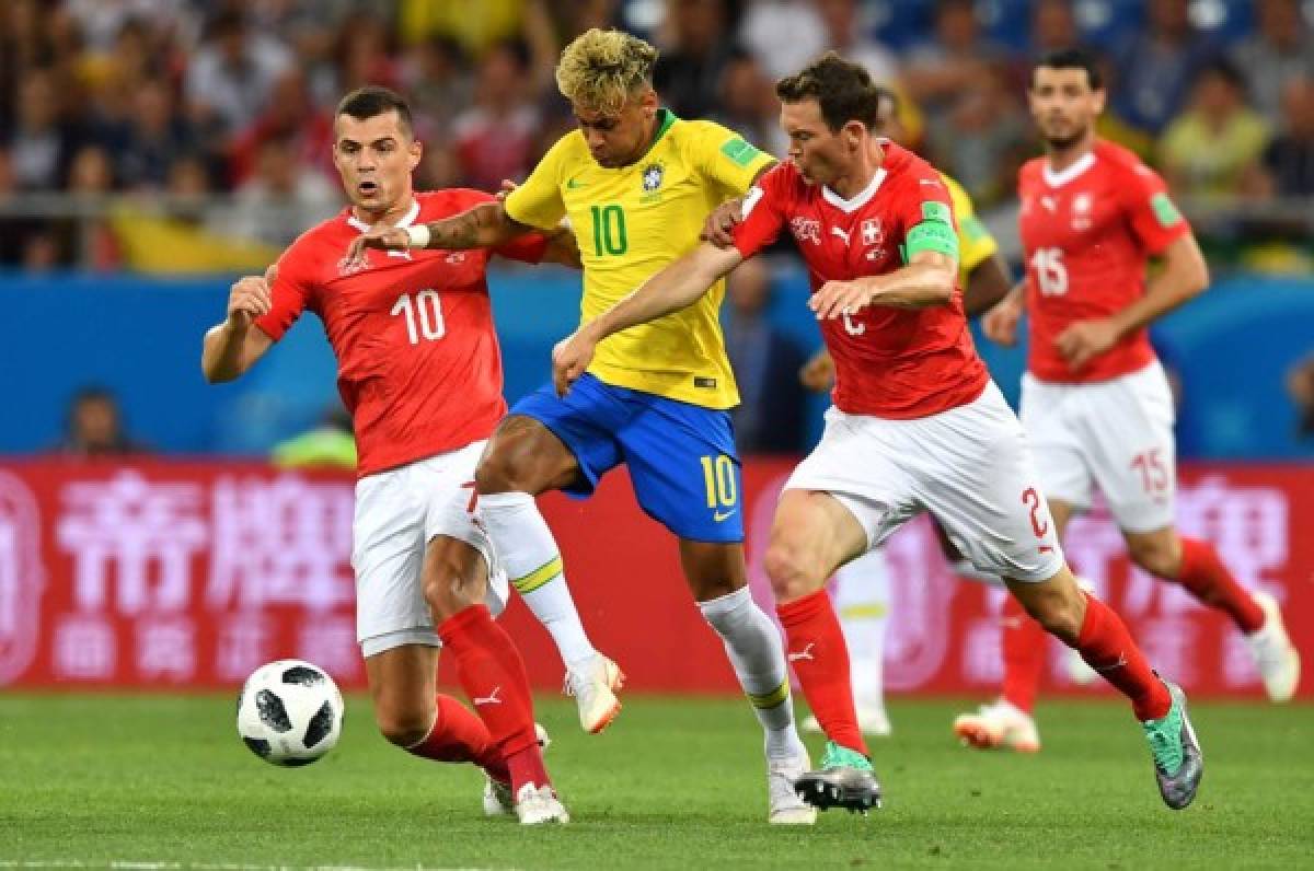 Brasil decepciona en su debut ante Suiza en el Mundial de Rusia 2018