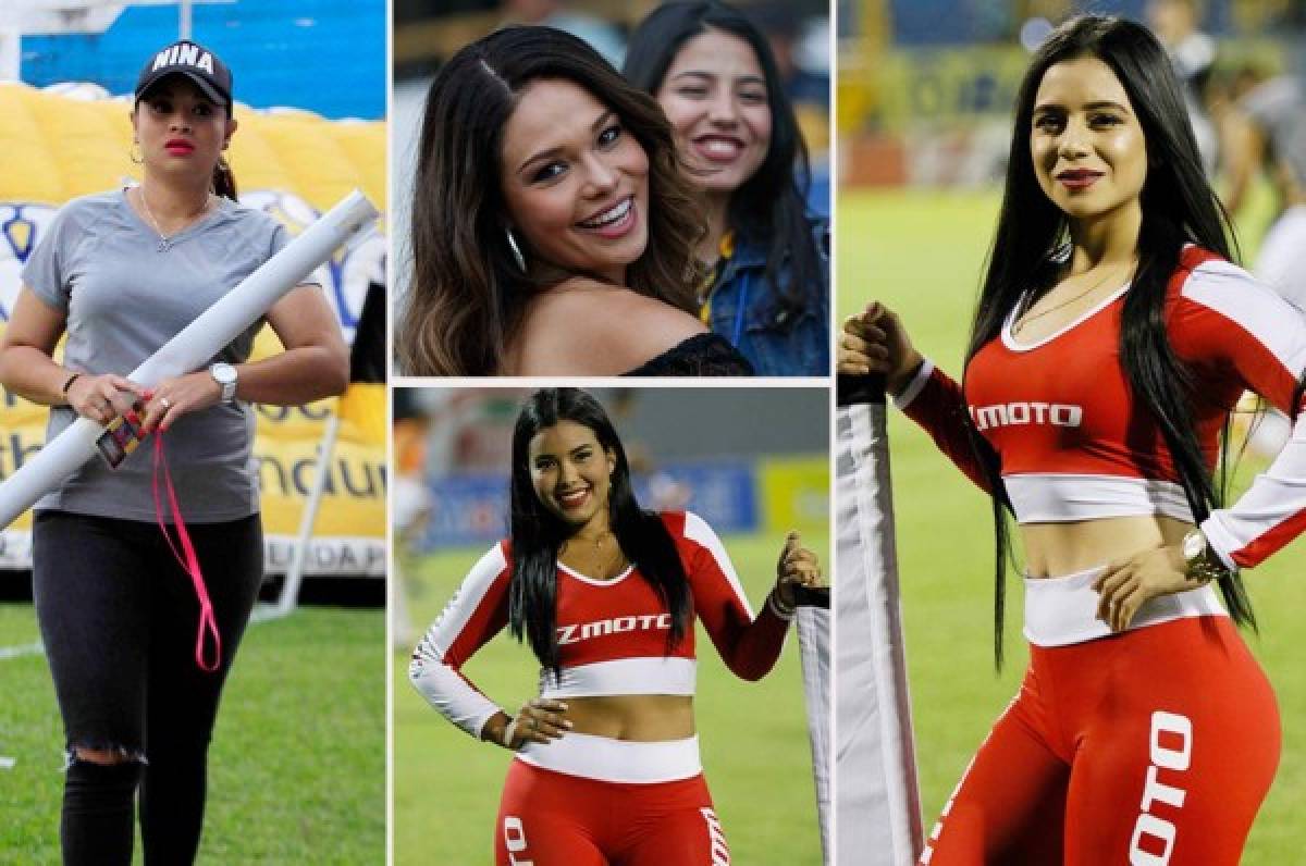 FOTOS: La Miss Honduras entre las bellas chicas que llegaron al Morazán