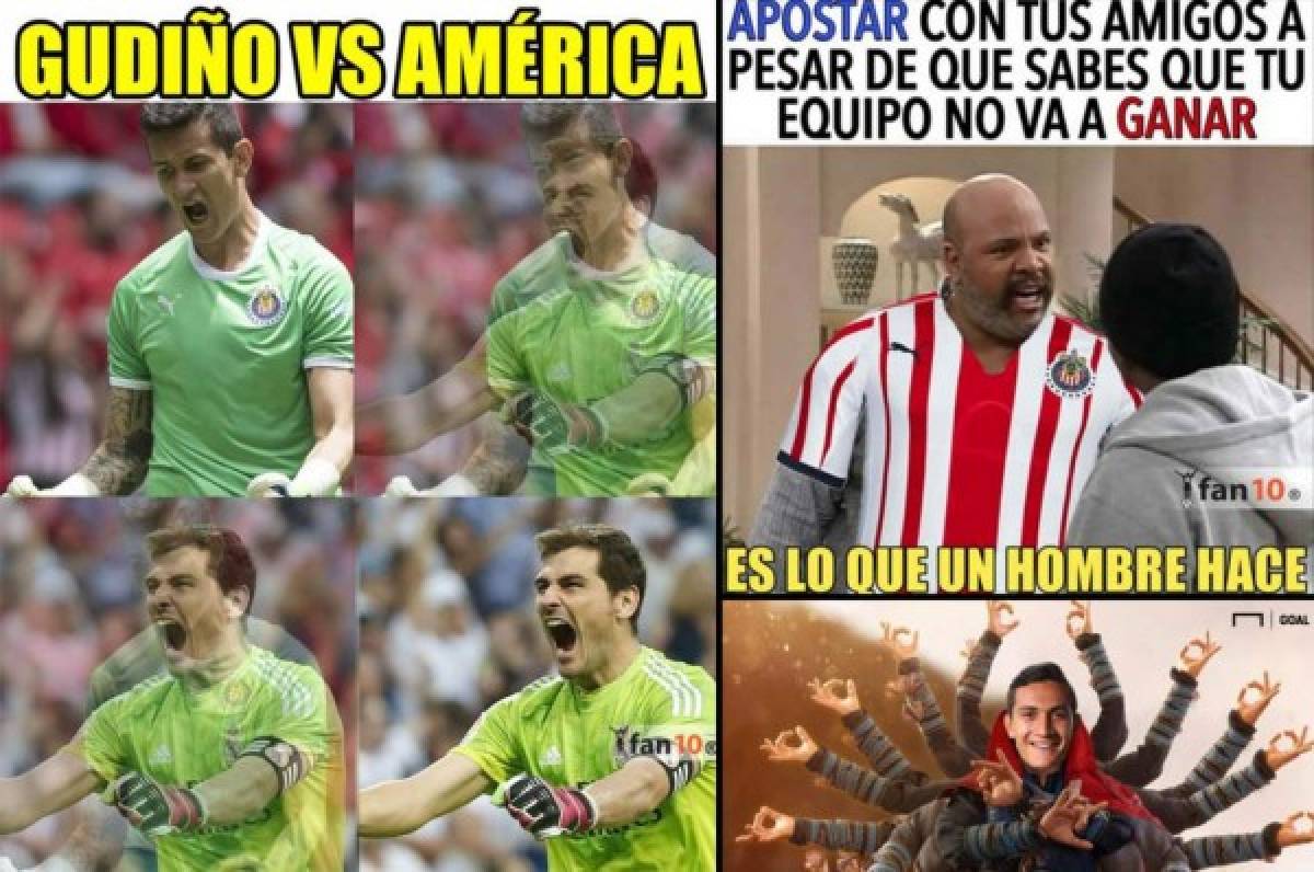 Raúl Gudiño, protagonista en el Clásico Nacional de México y en los mejores memes del partido