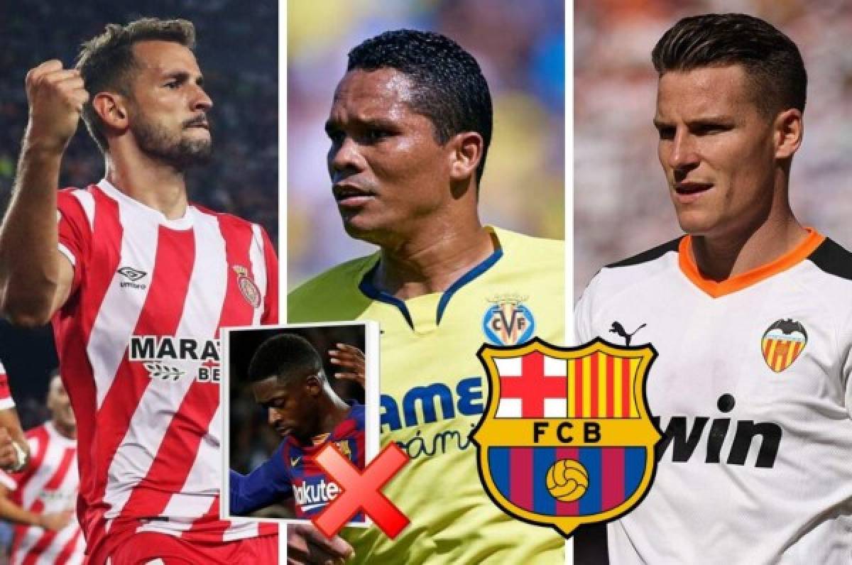 Los nueva lista de delanteros que podría fichar el Barcelona tras la lesión de Dembelé