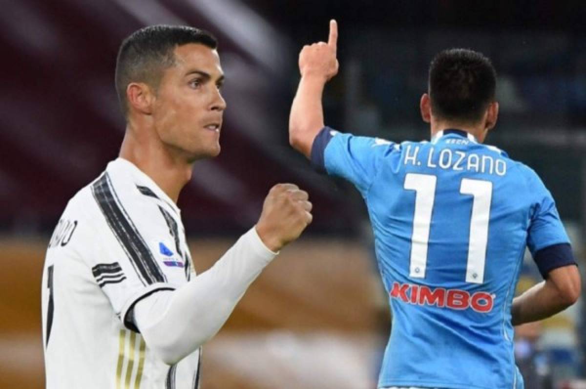 Por brote de COVID-19: Napoli no se presentó al partido contra la Juventus y perdería los puntos