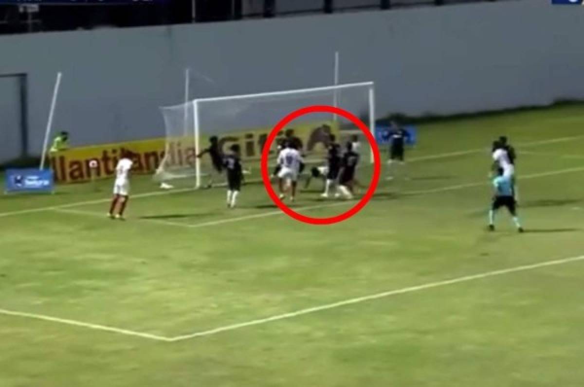Video: José García marcó el 1-0 del Olimpia ante el Honduras Progreso en el Morazán